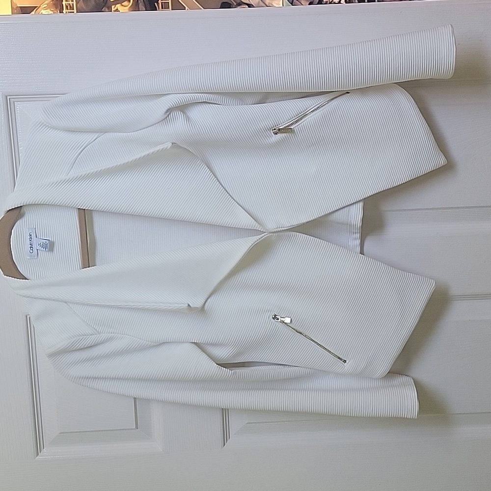 Calvin klein white jacket